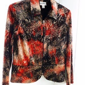 JOSEPH RIBKOFF VELVET JACKET SIZE CAN/U.S.A 12